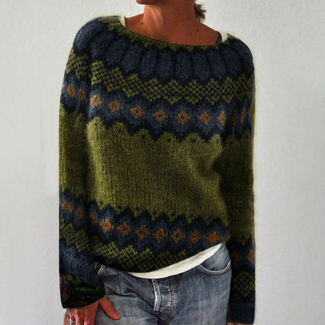 Aveline Striped Women's Sweater