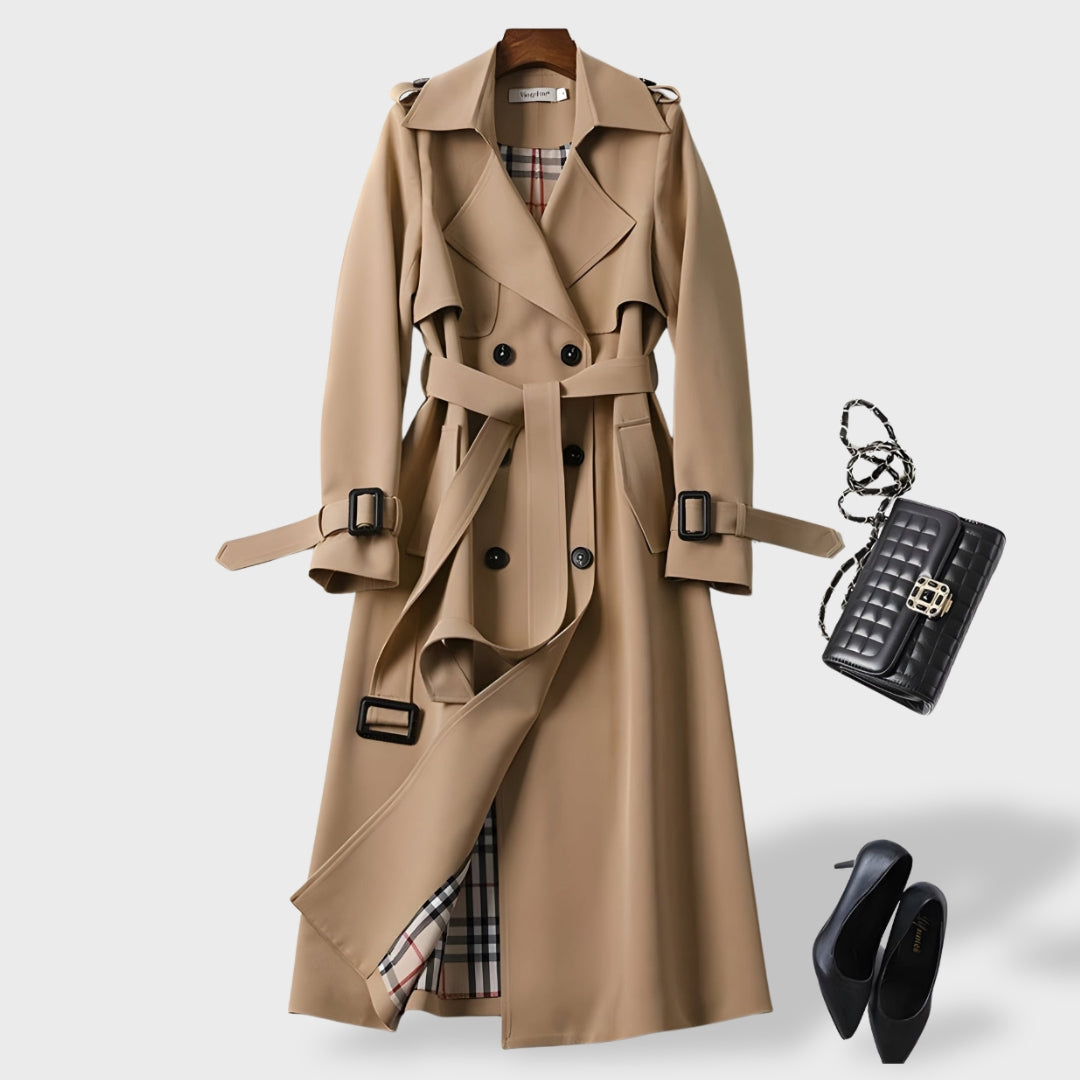 Clara Elegant Women's Trench Coat