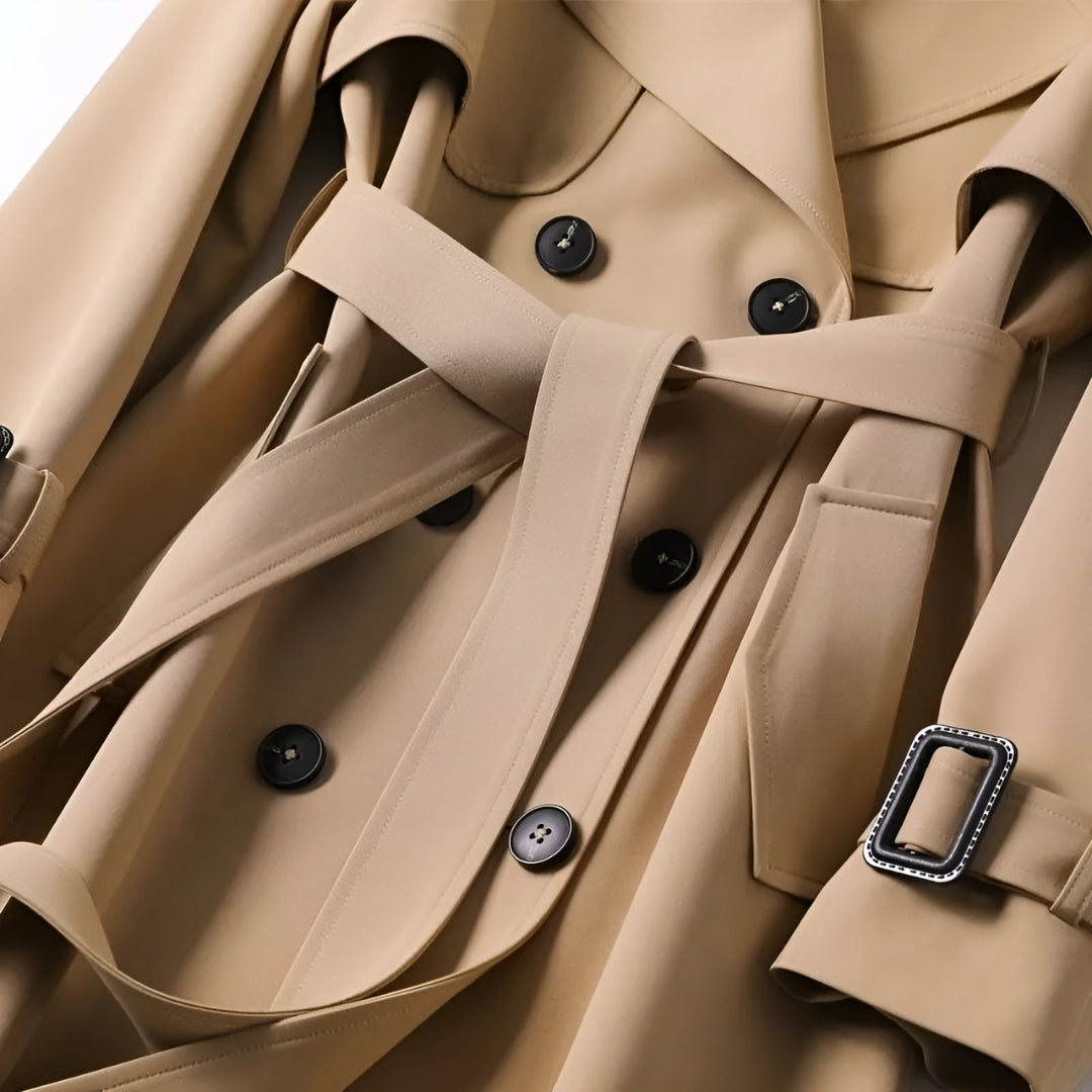 Clara Elegant Women's Trench Coat