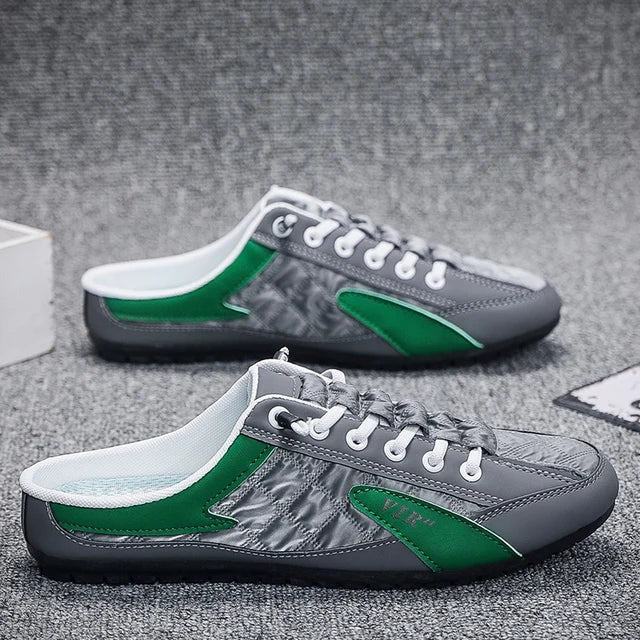 Men's Backless Slip-On Sneakers - Confy