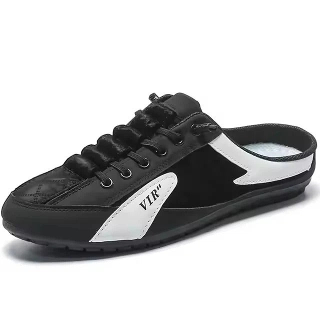 Men's Backless Slip-On Sneakers - Confy