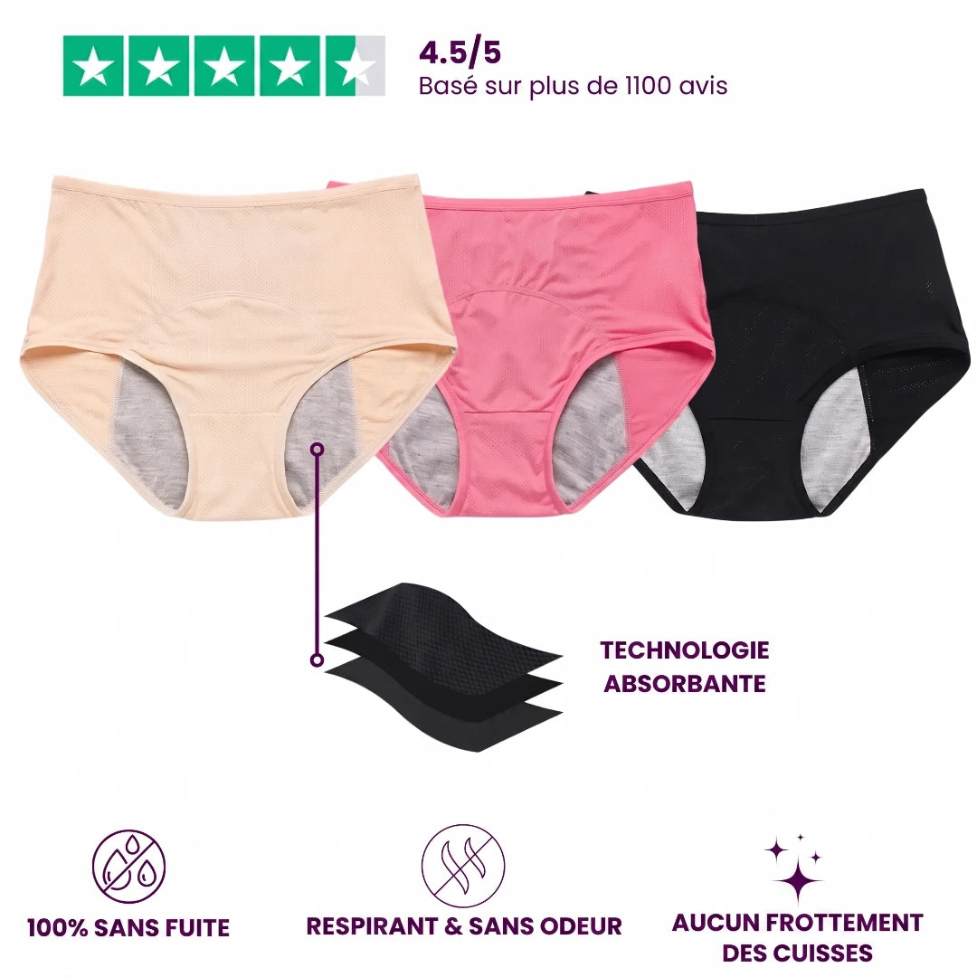 VitalDry | Leak-Proof Underwear | Pack of 5