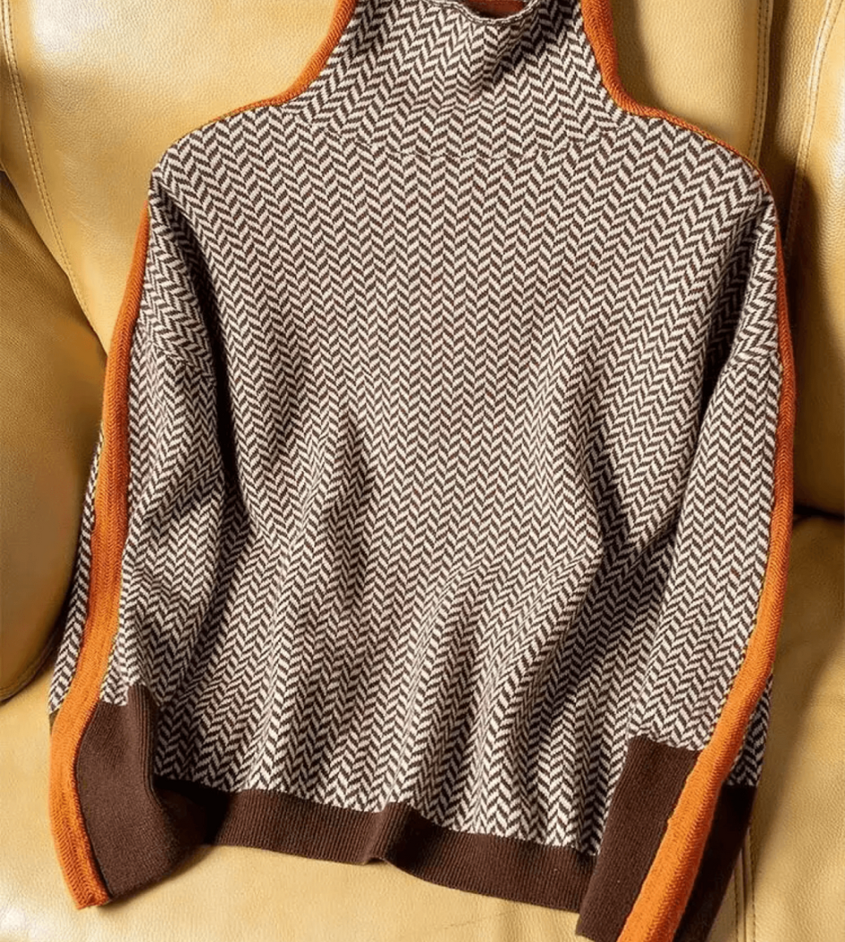 Lorena Long Striped Women's Sweater
