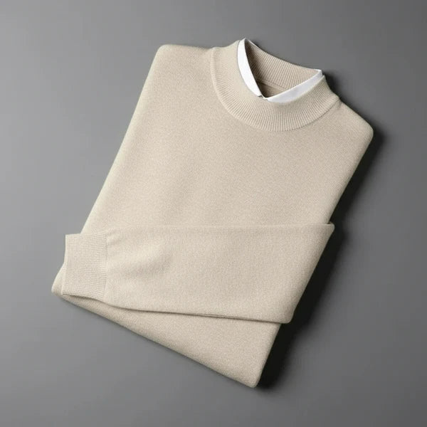 Men's High-Neck Cashmere Sweater – Damien